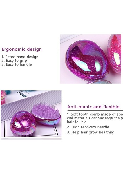 5 Renk Saç Fırçası Kadın Yumurta Yuvarlak Şekil Tarak Şekillendirici Araçları Fırça Anti-Statik Saç Dökülmesini Azaltmak Için Salon Saç Bakımı Tarak Seyahat (Yurt Dışından) fırsatları