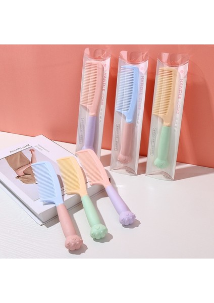 Kedi Pençe Tarak Masaj Tarak Bayanlar Uzun Saç Masajı Çocuk Kız Sevimli Karikatür Kuaförlük Tarak (Yurt Dışından)