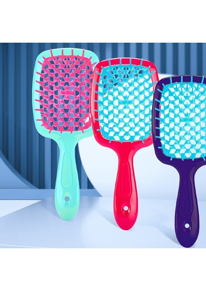 Geniş Diş Hava Yastığı Saç Tarak Salon Saç Şekillendirici Aracı Anti Anti-Statik Saç Fırçası Saç Derisi Masaj Tarak Kuaförlük Araçları (Yurt Dışından) modelleri