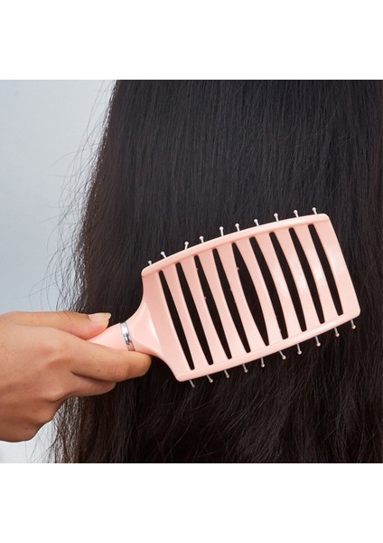 Kadın Saç Derisi Masaj Tarak Saç Fırçası Kıl Naylon Kadın Islak Kıvırcık Detangle Saç Fırçası Salon Kuaförlük Şekillendirici Araçları (Yurt Dışından) modelleri