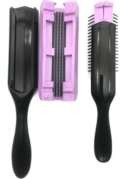 Pc 9 Satırlar Taraklar Saç Şekillendirici Fırça Detangle Saç Fırçası Salon Kuaförlük Düz Kıvırcık Saç Tarak Kadın Islak Kuru Saç Fırçası (Yurt Dışından) indirimleri