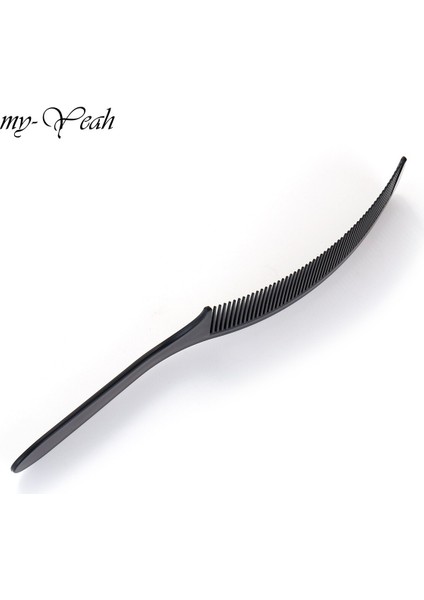 Renk Ultra Ince Saç Tarak Antistatik Kaymaz Kolu S Ark Tasarım Saç Kesimi Kavisli Tarak Profesyonel Salon Kuaförlük Araçları (Yurt Dışından) indirimleri