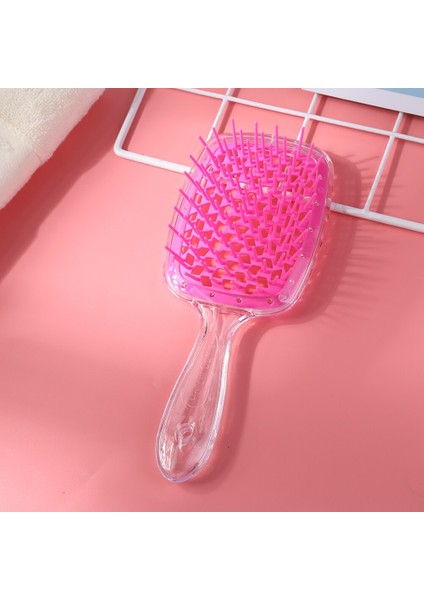 Şeffaf Içi Boş Örgü Tarak Islak Kuru Çift Kullanımlı Kadın Saç Derisi Masaj Tarak Saç Fırçası Oymak Ev Salon Dıy Kuaförlük Aracı (Yurt Dışından) modelleri