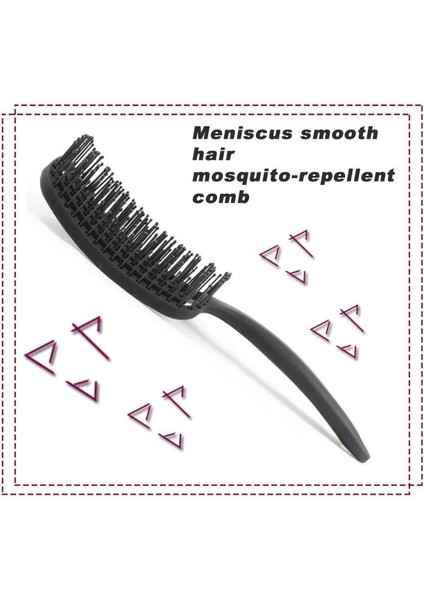 Adet Geniş Diş Hava Yastığı Tarak Içi Boş Kadın Kafa Derisi Masaj Tarak Saç Fırçası Oyma Ev Salon Dıy Kuaförlük Aracı (Yurt Dışından) modelleri