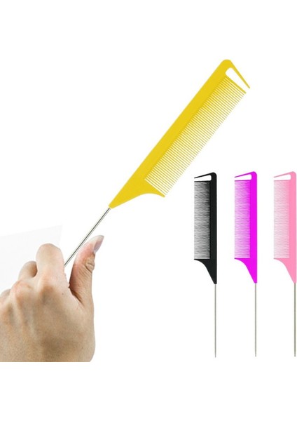 Profesyonel Saç Boyası Tarak Tek Yönlü Örgü Vurgulama Folyo Kesit Vurgu Kuaförlük Taraklar (Yurt Dışından)