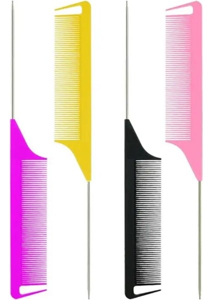 Profesyonel Saç Boyası Tarak Tek Yönlü Örgü Vurgulama Folyo Kesit Vurgu Kuaförlük Taraklar (Yurt Dışından) modelleri