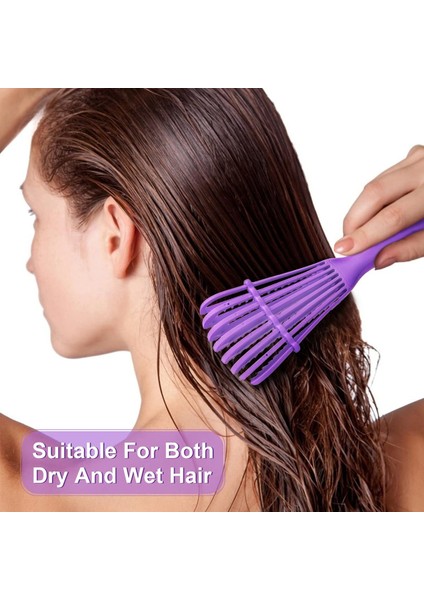 Adet Kıvırcık Saçlar Için Dolaşık Açıcı Fırça-Saç Fırçası-Kalın Veya Islak Saçlar Için Fırça (Yurt Dışından)