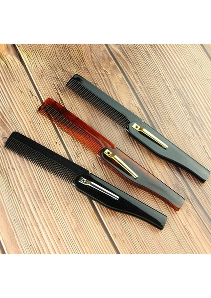 Yeni Tasarım Katlanabilir Saç Tarak Cep Klip Saç Bıyık Sakal Tarağı Saç Şekillendirici Aracı Kuaförlük Saç Tarak Erkekler Kadınlar Için Tarak (Yurt Dışından) modelleri