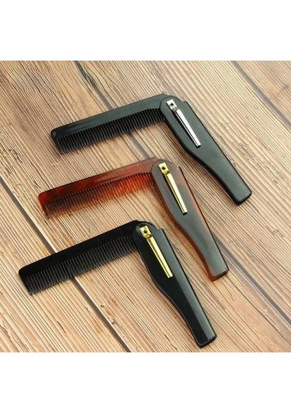 Yeni Tasarım Katlanabilir Saç Tarak Cep Klip Saç Bıyık Sakal Tarağı Saç Şekillendirici Aracı Kuaförlük Saç Tarak Erkekler Kadınlar Için Tarak (Yurt Dışından) fırsatları