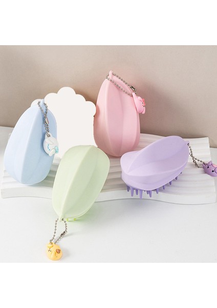 Saç Derisi Masaj Tarak Yumuşak Kıl Saç Derisi Saç Masaj Tarak Nazik Şampuan Masaj Masaj Tarak (Yurt Dışından)