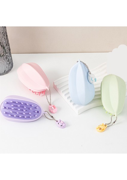 Saç Derisi Masaj Tarak Yumuşak Kıl Saç Derisi Saç Masaj Tarak Nazik Şampuan Masaj Masaj Tarak (Yurt Dışından) indirimleri