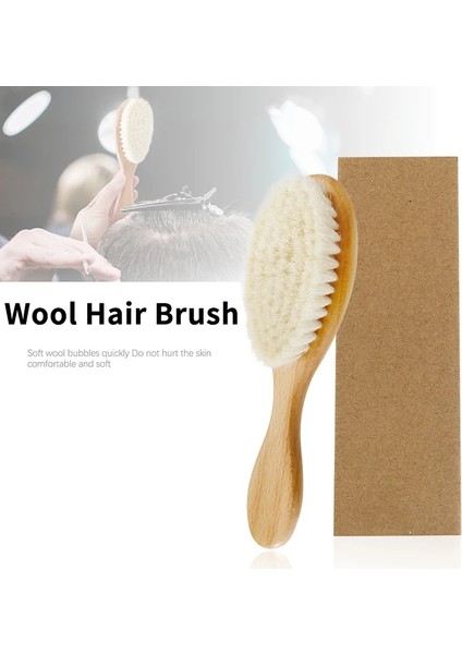 Sıcak Satış 100% Doğal Bebek Ahşap Saç Fırçası Kafa Masajı Için Yenidoğan Saç Fırçası (Yurt Dışından)