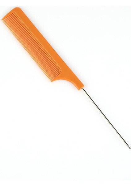 Sıcak Moda Renkli Ince Diş Tarak Metal Pin Anti-Statik Saç Stili Sıçan Kuyruğu Tarak 220X28X4MM Saç Şekillendirici Güzellik Araçları (Yurt Dışından) fırsatları