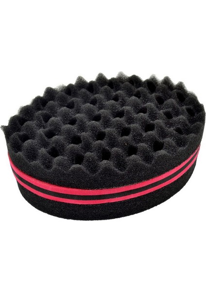 Çift Taraflı Sihirli Saç Fırçası Sünger Dalga Dreads Kilitleme Kıvırma Bobini Afro Berber Ool (Yurt Dışından) modelleri