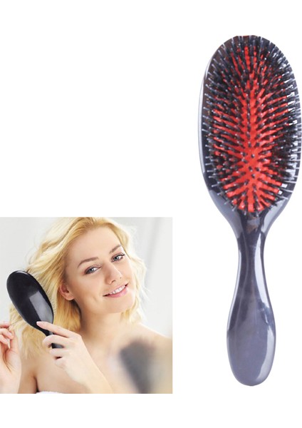 1pc Naylon Oval Saç Fırçası Tarak Kafa Derisi Masaj Tarak Saç Fırçası Şekillendirici Aracı (Yurt Dışından) fiyatları