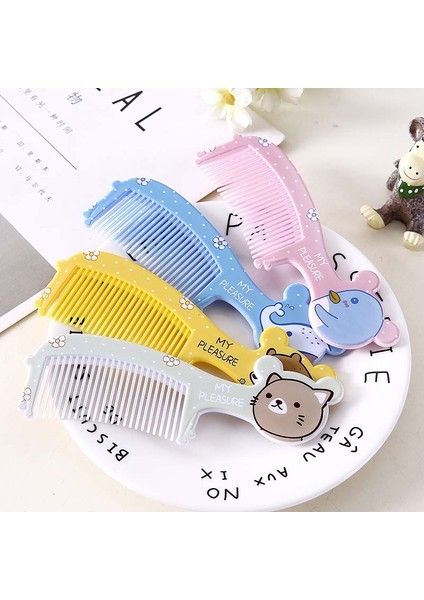 Bebek 6 Adet/takım Fırça Tarak Sevimli Oğlan Kız Çocuklar Nazik Yumuşak Saç Fırçası Tarak Seti Yenidoğan Bebekler Plastik Anti-Statik Karikatür Tarak Setleri (Yurt Dışından) modelleri