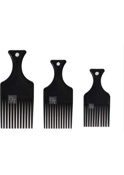 Salon Kullanımı 3 Boyutu Siyah Afro-Amerikan Seçim Tarak Saç Combs Afro Saç Tarak Kuaförlük Şekillendirici Araçları Dıy Saç Aracı LZN0037 (Yurt Dışından) fiyatları