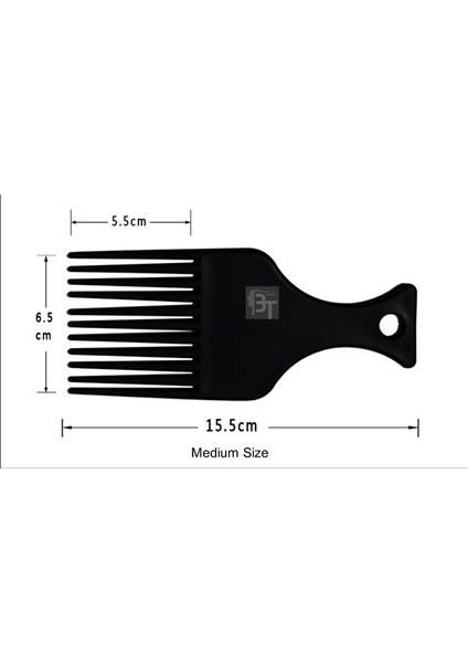 Salon Kullanımı 3 Boyutu Siyah Afro-Amerikan Seçim Tarak Saç Combs Afro Saç Tarak Kuaförlük Şekillendirici Araçları Dıy Saç Aracı LZN0037 (Yurt Dışından) indirimleri