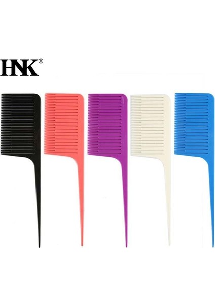 Meslek Saç Boyama Tarak Örgü Tarak Kuyruk Pro-Saç Boyama Vurgulama Tarak Dokuma Kesme Saç Fırçası Kuaförlük Için (Yurt Dışından)