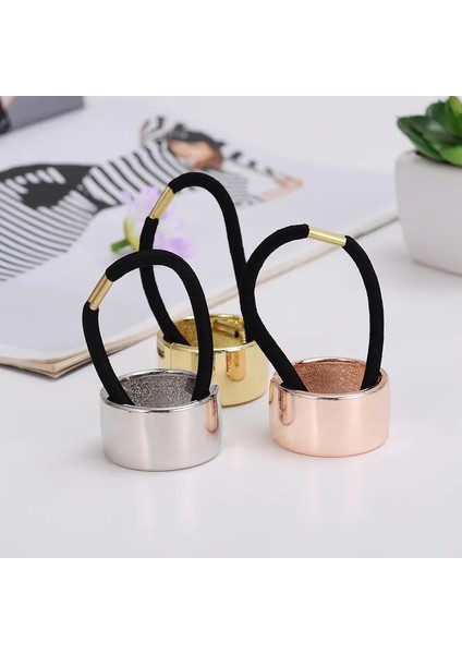 Gotik Yüksek Kaliteli Kadın Metal At Kuyruğu Klip Saç Manşet Wrap Kravat Bandı Saç Yüzükler Halat Elegance Kız Headdress Saç Aksesuarları (Yurt Dışından) indirimleri