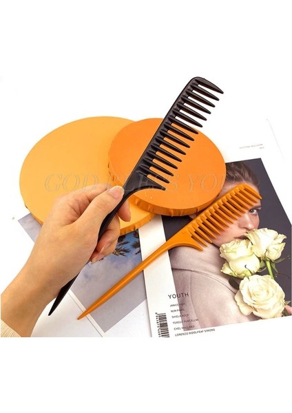 Grove Rat Staart Kammen Pijlstaart Kapper Styling Kam Voor Vrouwen Anti Statische Kuaförlük Aracı Salon Professioneel Gebruik Drop Schip (Yurt Dışından) modelleri