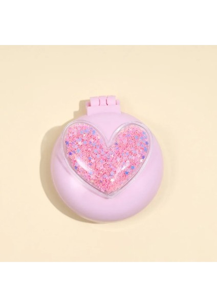 Adet Katlanır Masaj Fırçası Saç Tarak Yuvarlak Mini Hava Yastığı Tarak Ayna ile Seyahat Saç Fırçası Makyaj Tarak Bebek Saç Fırçası (Yurt Dışından) fırsatları