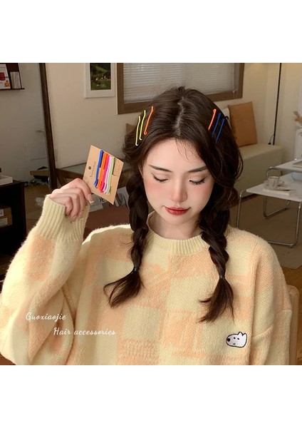 10 Adet Kadın Yüksek Kaliteli Saç Tokası Kızın 7 cm Uzun Şeker Renkli Saç Klipleri Buzlu Klipler Hairgrips Saç Aksesuarları Y2K (Yurt Dışından) fiyatları