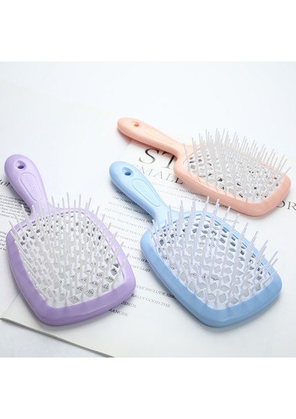 Karışık Saç Fırçası Saç Aletleri Büyük Plaka Taraklar Masaj Saç Tarak Saç Fırçaları Kuru ve Islak Kullanım Hava Yastığı Şekillendirici Tarak (Yurt Dışından)