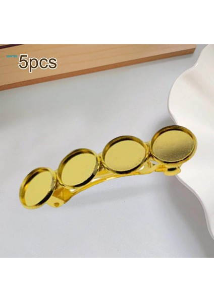 5x Metal Saç Klipleri 12MM Moda Tokalar Hediye Için Çerçeve Tepsisi Günlük Aureate (Yurt Dışından) modelleri