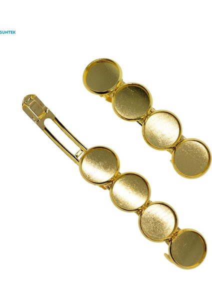 5x Metal Saç Klipleri 12MM Moda Tokalar Hediye Için Çerçeve Tepsisi Günlük Aureate (Yurt Dışından) fırsatları