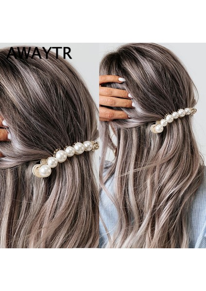 Awaytr 1 Adet Inciler Tokalar Saç Klipleri Takı Muz Klipler Şapkalar Kadın Hairgrips Kız At Kuyruğu Tokalarım Saç Tokası Aksesuarla (Yurt Dışından) fiyatları