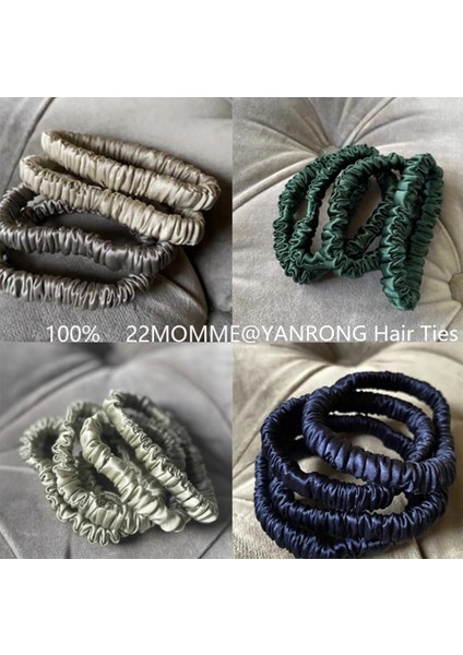 28 Renk Saf Dut Ipek Saç Scrunchies Ipek Saç Kravatlar Hairbands Skinny Scrunchies At Kuyruğu Tutucular Saç Bakım Aksesuarları (Yurt Dışından)
