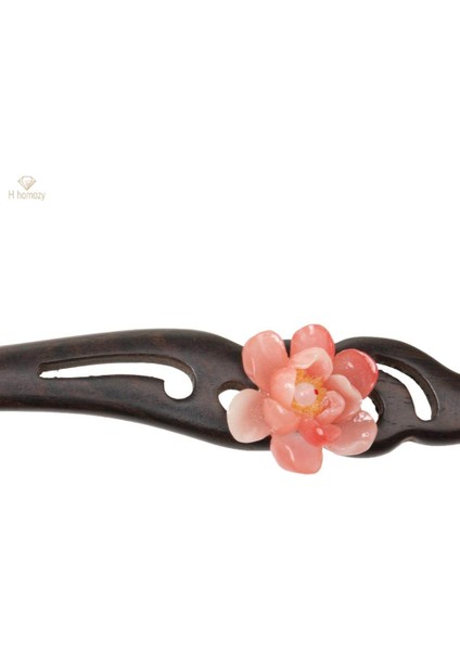 2x Vintage Chopstick Saç Tokası Pin Ahşap Saç Aksesuarları Kırmızı (Yurt Dışından) modelleri