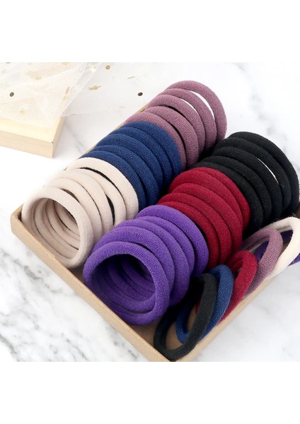 20-200 Adet/takım Kızlar Saç Bandı Hairbands Saç Aksesuarları Kadın Çocuklar Için At Kuyruğu Tutucu Elastik Scrunchies Lastik Bantlar Kafa Bandı (Yurt Dışından)