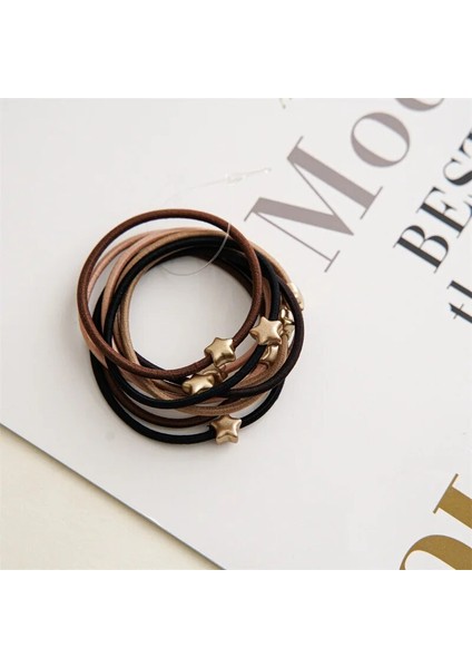 10 Adet Yüksek Elastik Saç Bantları At Kuyruğu Tutucu Lastik Bantlar Kadın Kız Temel Naylon Saç Bağları Halat Scrunchies Saç Aksesuarları Seti (Yurt Dışından) fırsatları