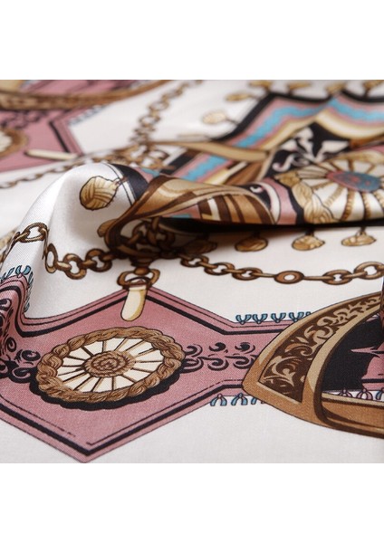 Moda Başörtüsü Eşarp Kadınlar Için Baskı Ipek Saten Saç Atkı Fular 90*90CM Kare Atkısı Kafa Bandı Atkılar Bayanlar Için 2022 (Yurt Dışından) fırsatları