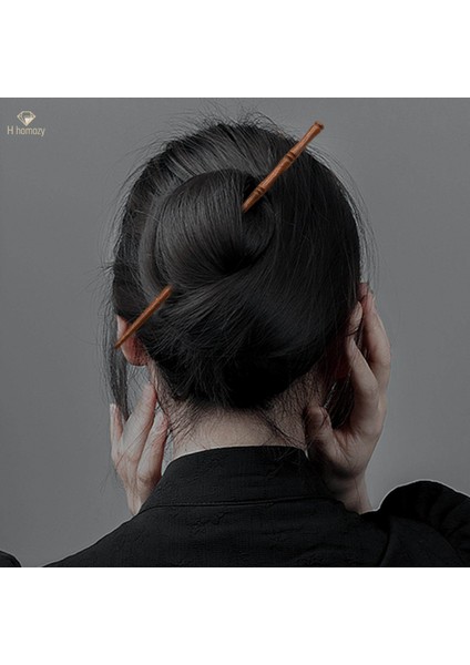 Saç Çubuklarını Retro Asetat Geleneksel Çin Tarzı Süslemeleri El Yapımı Klasik Firkete Kızlar Için Hanfu Parti Saç Şekillendirici, Siyah ve Kahverengi (Yurt Dışından) modelleri