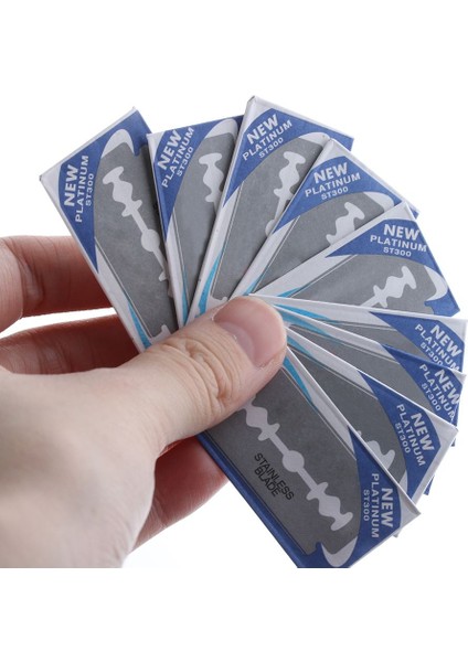 Keskin Paslanmaz Çelik Tıraş Çift Kenar Saç Kesme Erkek Tıraş Bıçağı Sökücü Sakal (Yurt Dışından) modelleri