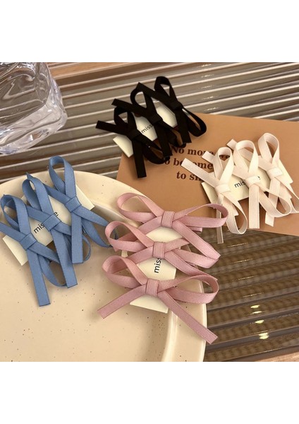 Adet Moda Düz Renk Ilmek Saç Tokası Güzel Prenses Firkete Kadın Kızlar Için Makyaj Yıkama Yüz Patlama At Kuyruğu Topuz Saç Tokası (Yurt Dışından) modelleri