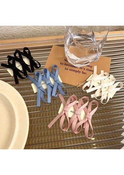 Adet Moda Düz Renk Ilmek Saç Tokası Güzel Prenses Firkete Kadın Kızlar Için Makyaj Yıkama Yüz Patlama At Kuyruğu Topuz Saç Tokası (Yurt Dışından) fırsatları