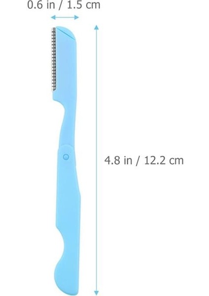 Adet Jilet Kadın Kaş Çıkarıcı Katlanabilir Yüz Jilet Kaş Jilet Saç Düzeltici Sakal Düzeltici Kaş Dermaplaning Jilet (Yurt Dışından) fiyatları