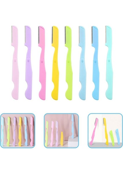 Adet Jilet Kadın Kaş Çıkarıcı Katlanabilir Yüz Jilet Kaş Jilet Saç Düzeltici Sakal Düzeltici Kaş Dermaplaning Jilet (Yurt Dışından) modelleri