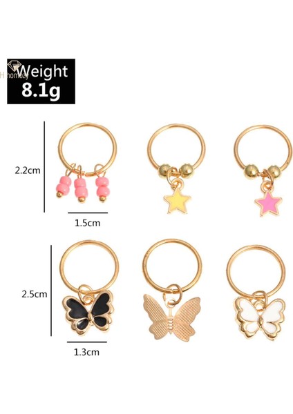 Örgü Klipler, Dıy Headdress Dreadlock Yeniden Kullanılabilir Tokalar Bayanlar Dekorasyon Için Şık Örgü Metal Saç Halkası, Stylec (Yurt Dışından) indirimleri