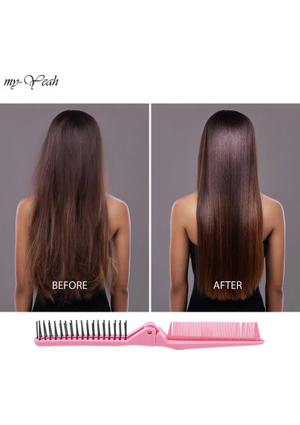 Myyeah Katlanır Cep Taraklar Taşınabilir Seyahat Pembe Masaj Saç Fırçası Anti-Statik Taraklar Saç Kuaförlük Taraklar Saç Şekillendirici Araçları (Yurt Dışından) fiyatları