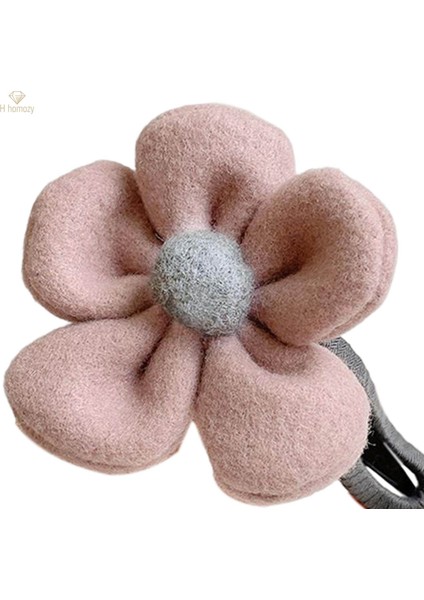Büyük Çiçek Saç Klip Ördek Gagası Klip Saç Aksesuarları Parti Bayanlar Için Barrette Hairgrips, Pembe (Yurt Dışından) fırsatları