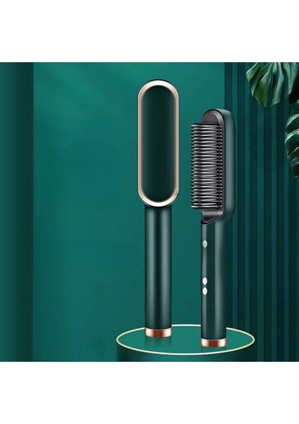 Düzleştirici Çok Fonksiyonlu Saç Düzleştirici Fırça Seramik Saç Bigudi Demir Sıcak Saç Tarak Yumuşatma Saç Fırçası Araçları (Yurt Dışından) indirimleri