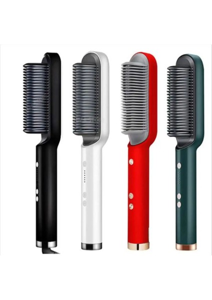 Elektrikli Profesyonel Saç Düzleştirici Saç Fırçası HQT-909 Kızlar Için Orijinal Gümüş Etiket Fırçası (Yurt Dışından)