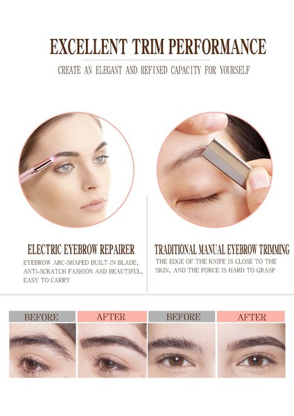 2020 Sıcak Kaş Saç Burun Şekillendirme Düzeltici Elektrikli Kaş Jilet Tıraş Makinesi Saç Kaldırma Hızlı Kullanımı Kolay (Yurt Dışından) modelleri