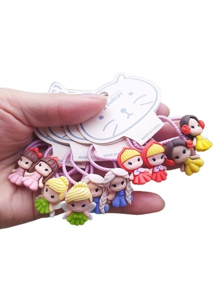 Adet Yeni Hayvanlar Prenses Sevimli Şapkalar Çocuklar Elastik Saç Bantları Çocuk Halatlar Kız Çocuk Aksesuarları Bebek Headdress (Yurt Dışından)