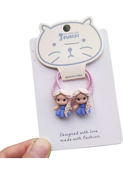 Adet Yeni Hayvanlar Prenses Sevimli Şapkalar Çocuklar Elastik Saç Bantları Çocuk Halatlar Kız Çocuk Aksesuarları Bebek Headdress (Yurt Dışından) modelleri